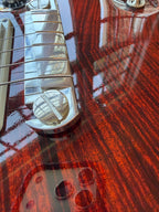 2010 PRS MC-58 McCarty Flame Maple Artist Top - Fire Red Burst