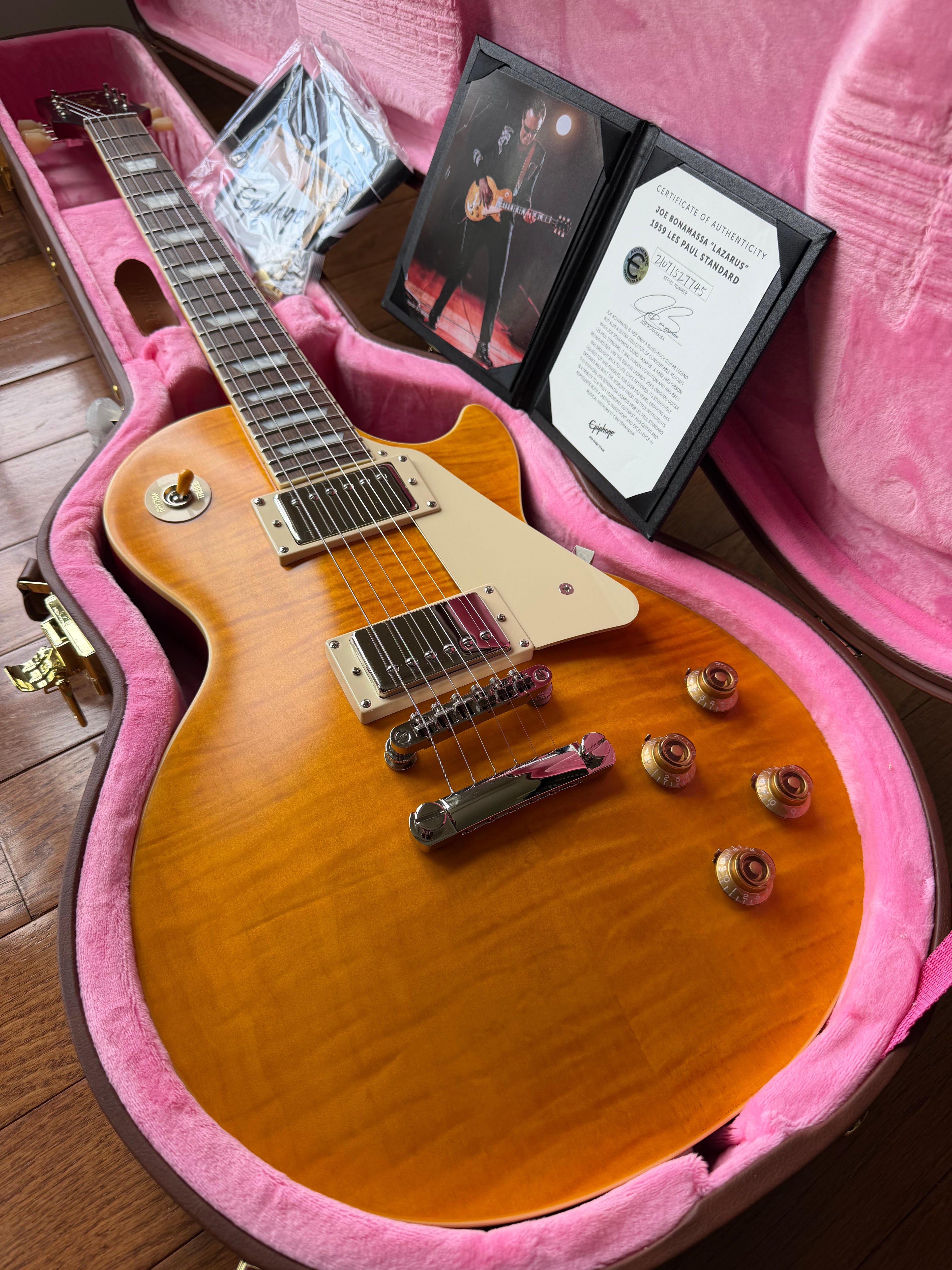 Epiphone Joe Bonamassa Signature "Lazarus" '59 Les Paul Standard
