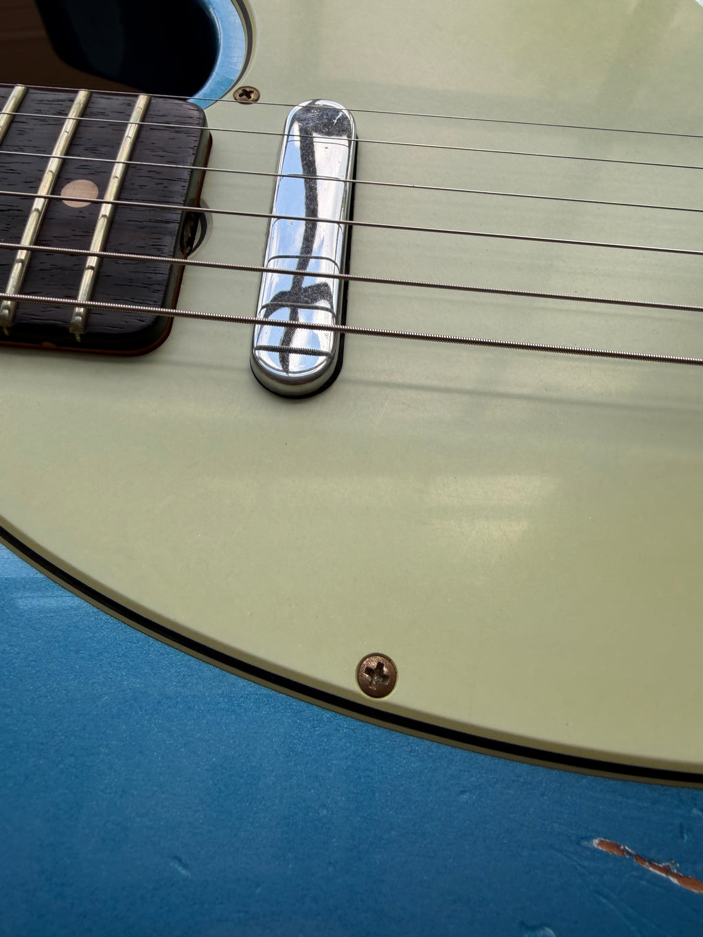 2025 Fender Custom Shop ‘63 Telecaster LR25 Relic - Aged Lake Placid Blue
