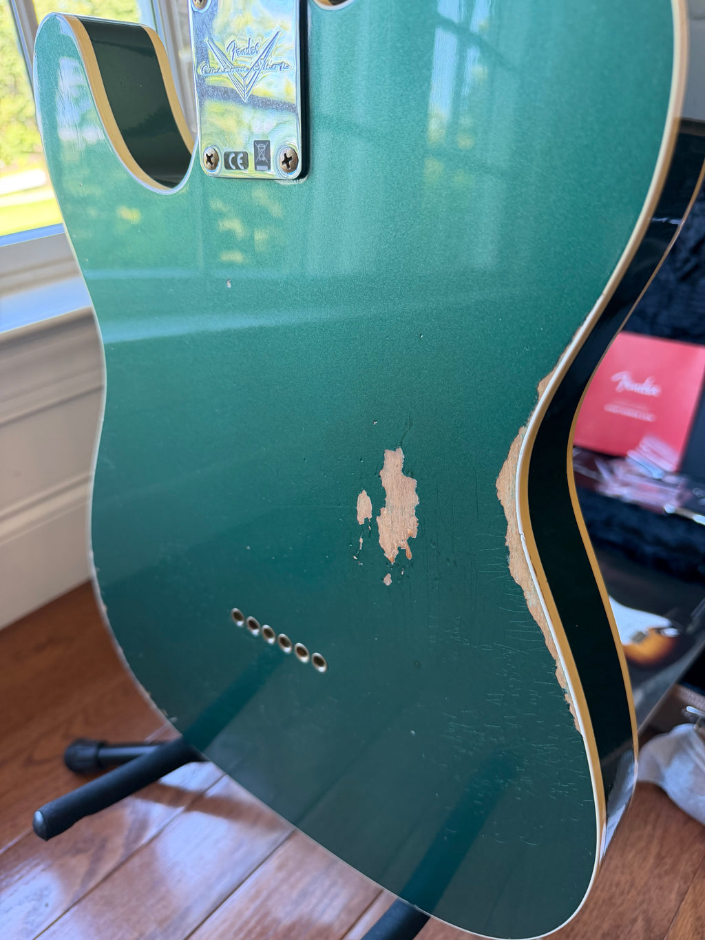 2024 Fender Custom Shop ‘59 Telecaster Custom Relic - Aged Sherwood Metallic