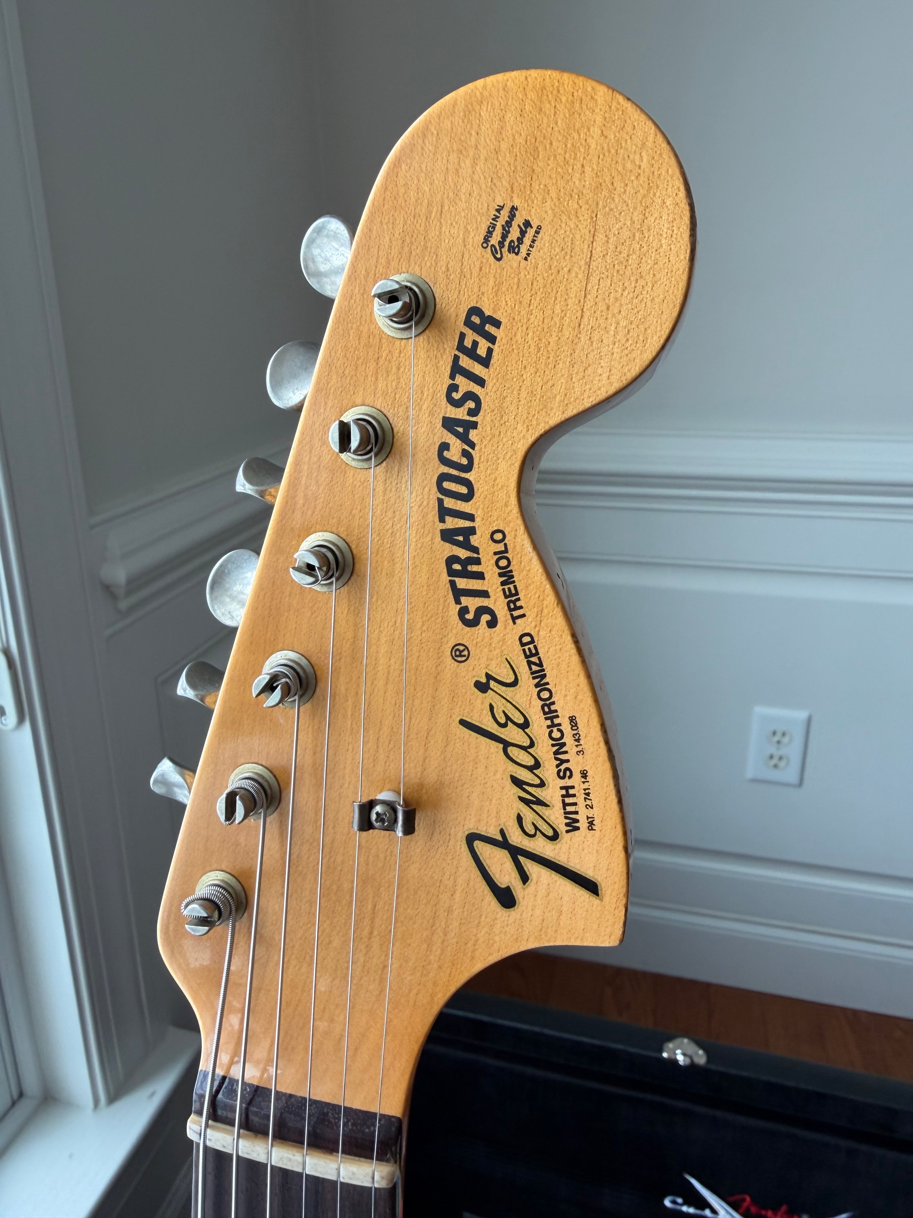 2026 Fender Custom Shop Stratocaster Pro W25 Relic - Candy Apple Red - Image 8
