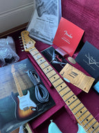 2025 Fender Custom Shop '54 Stratocaster B4 Fat LTD Relic CC - Super Faded Aged Surf Green - Image 20