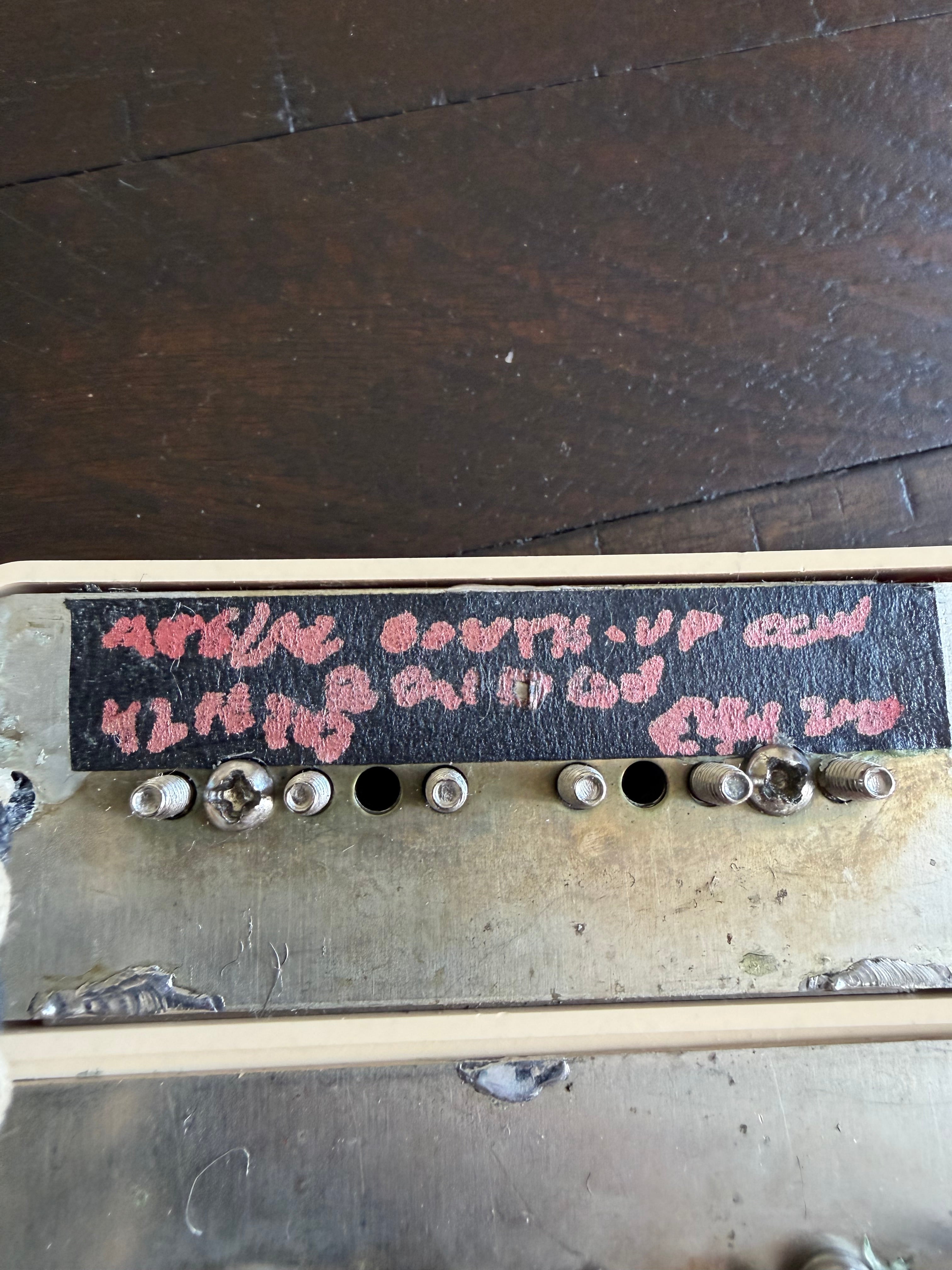 Black Cat P90 Soapbar Guitar Pickup Set Bridge and Neck - Cream