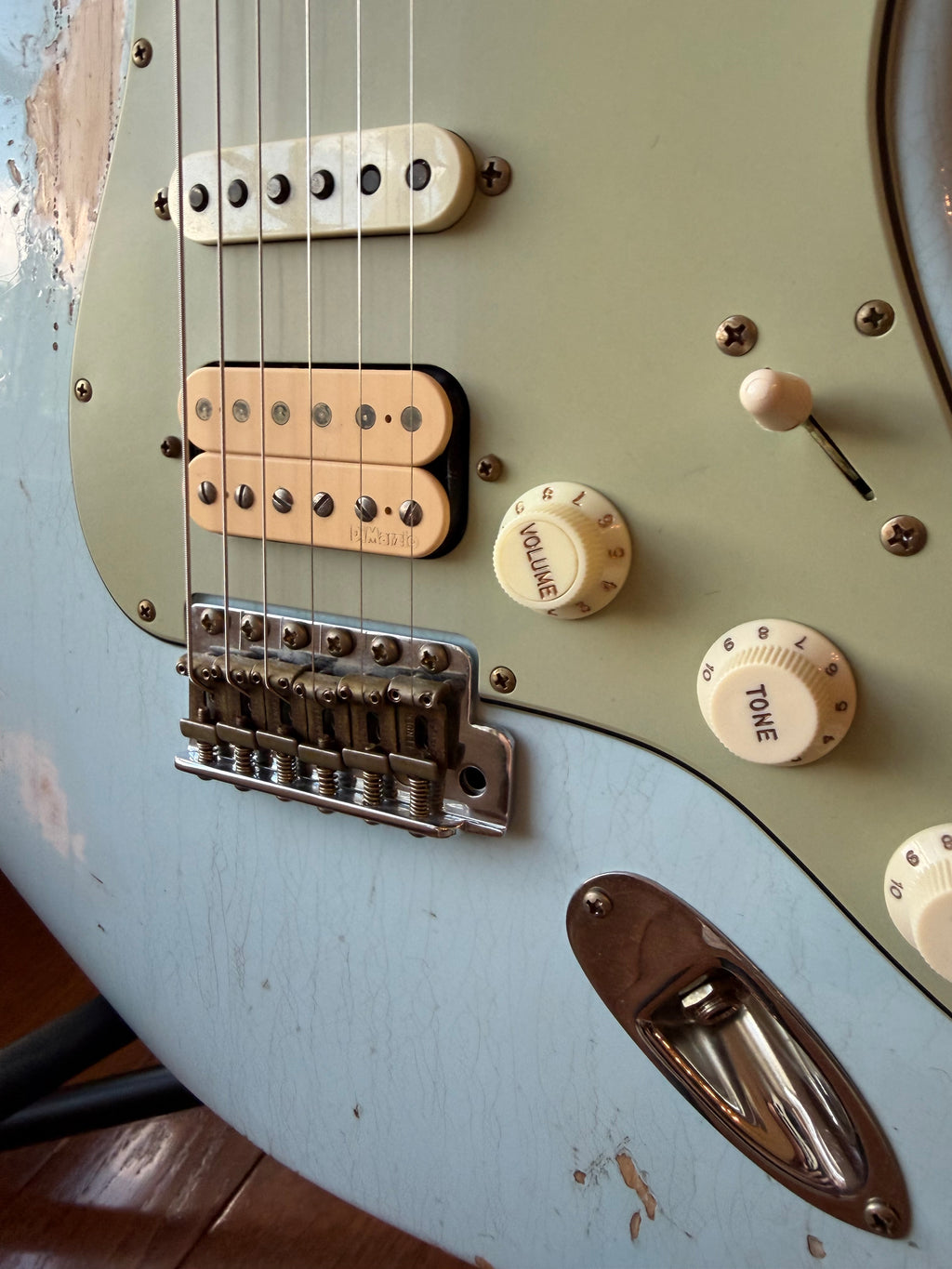 2026 Fender Custom Shop ‘62 Stratocaster HSS Heavy Relic - Sonic Blue