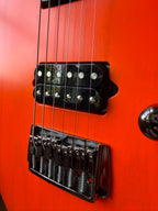2025 Ibanez RG Prestige RGR5221 - Transparent Fluorescent Orange