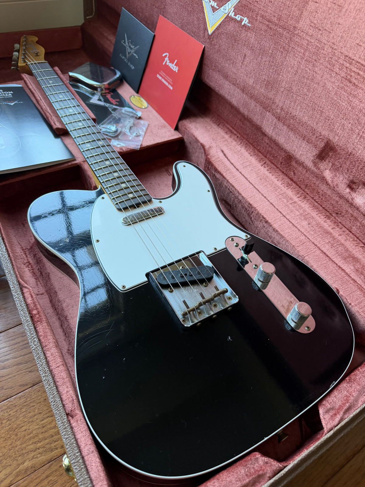 2026 Fender Custom Shop ‘60 Telecaster Custom Limited Edition LR25 Journeyman - Black