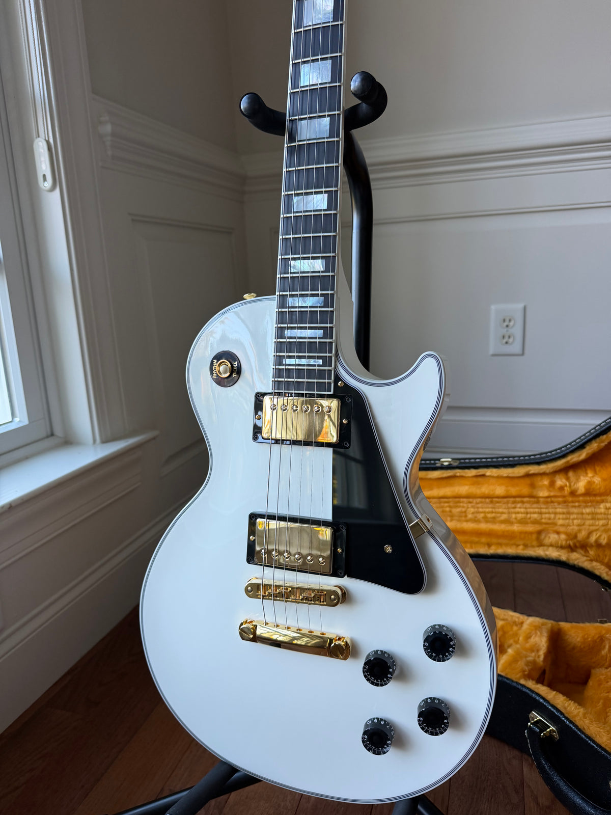 2026 Gibson Les Paul Custom - Alpine White