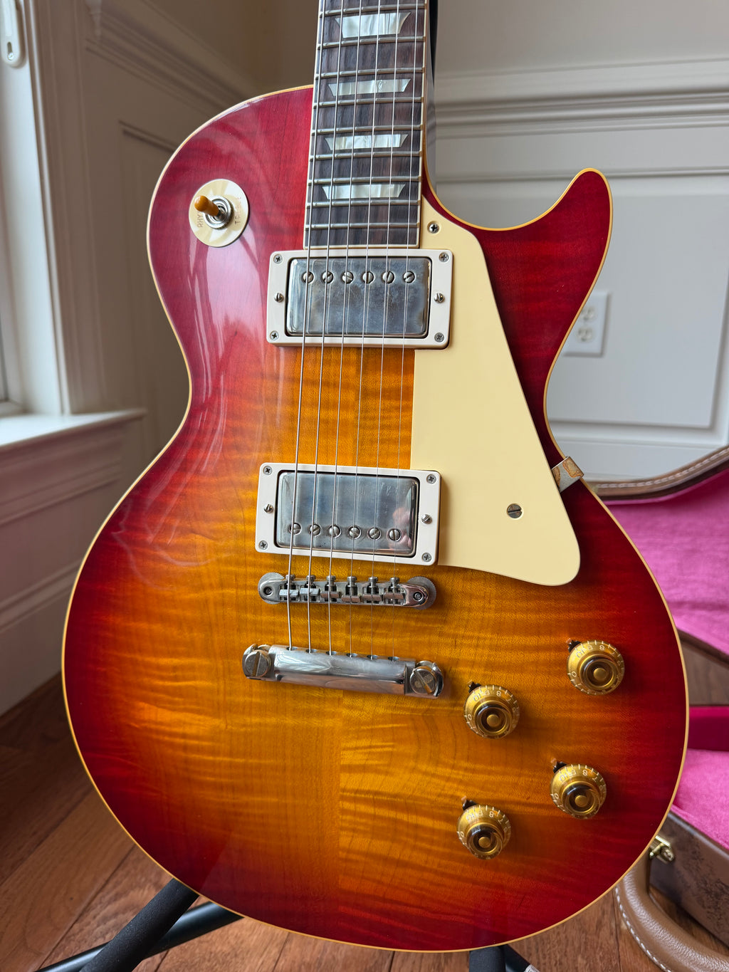 2026 Gibson Custom Shop Les Paul Standard ‘59 Reissue R9 VOS - Cherry Sunburst