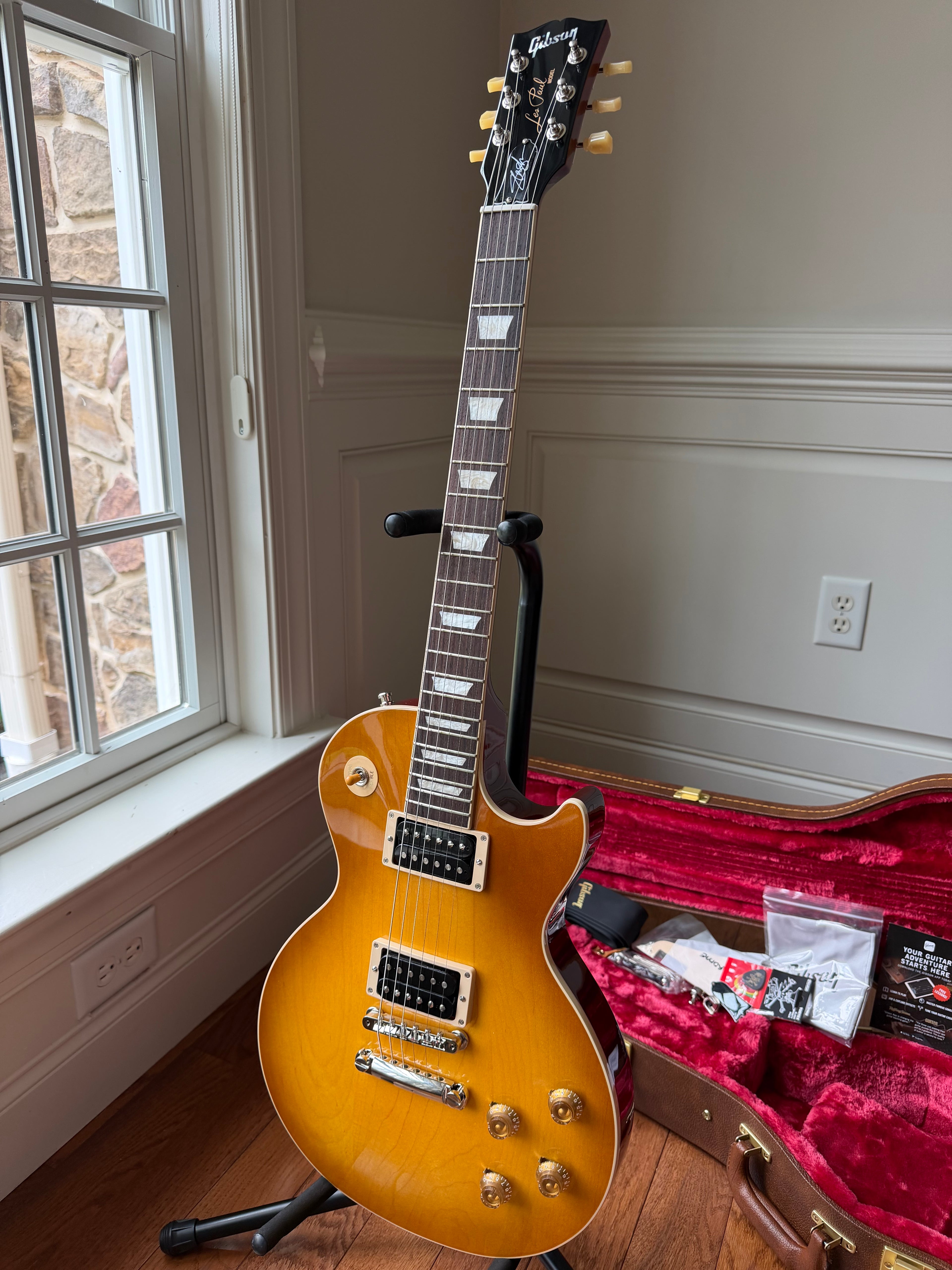 2026 Gibson Les Paul Standard Slash Signature “Jessica” - Honey Burst