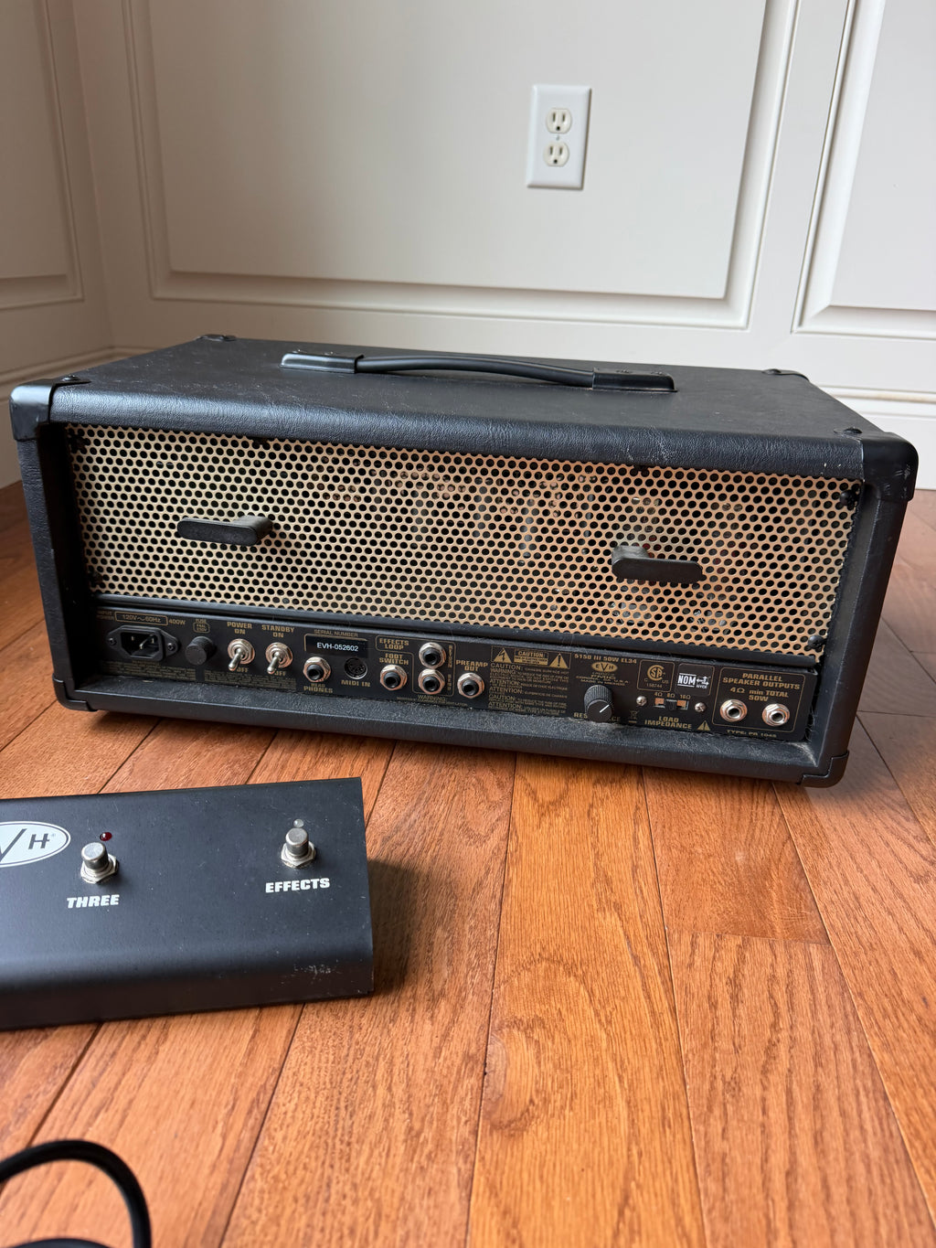 EVH 5150 III EL34 3-Channel 50-Watt Guitar Amp Head
