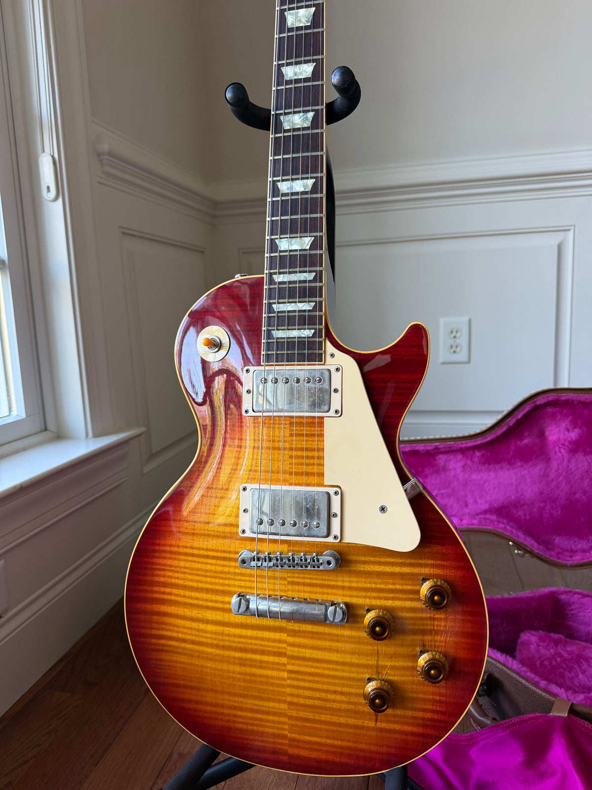 1986 Gibson Pre-Historic Les Paul Standard ‘59 Reissue R9 - Heritage Cherry Sunburst