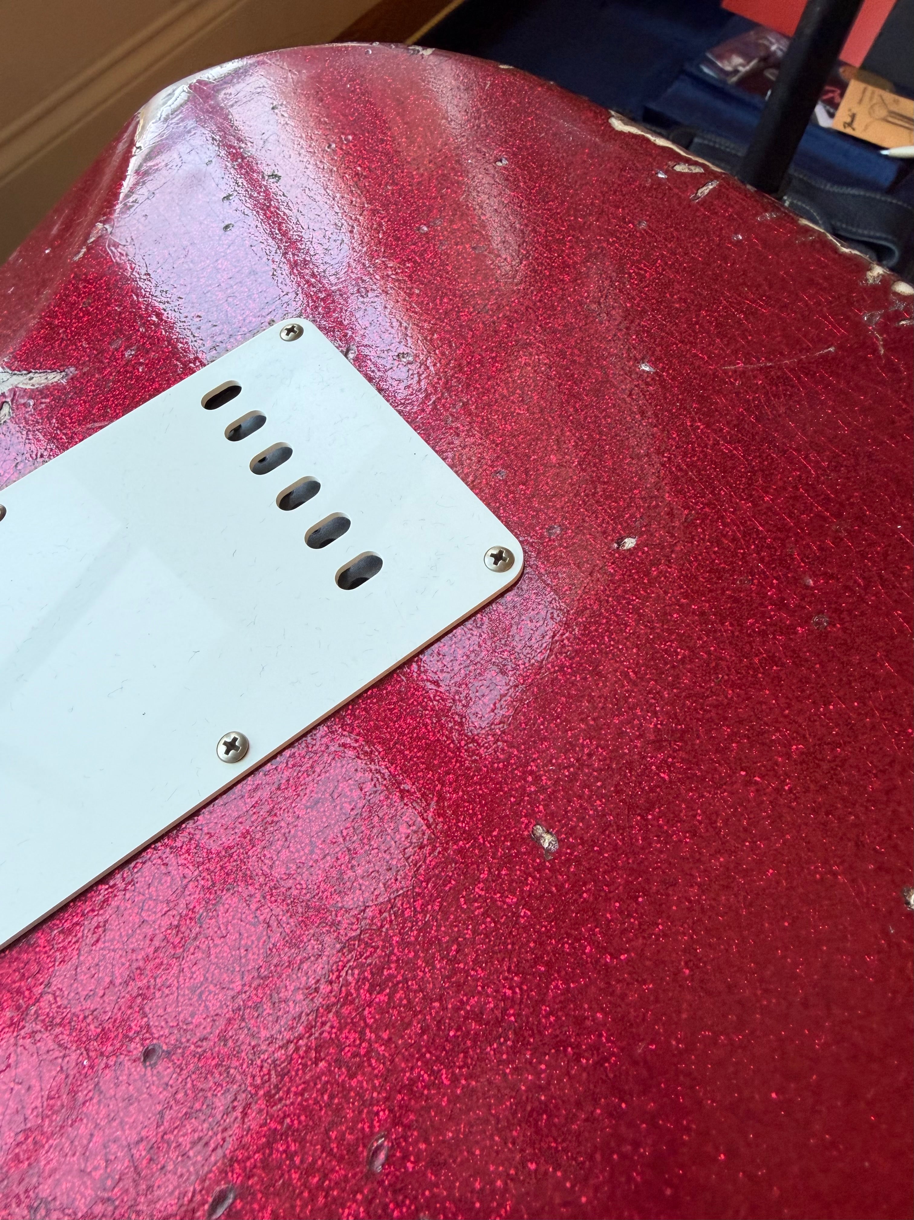 2026 Fender Custom Shop ‘57 Stratocaster SR25 Heavy Relic - Red Sparkle