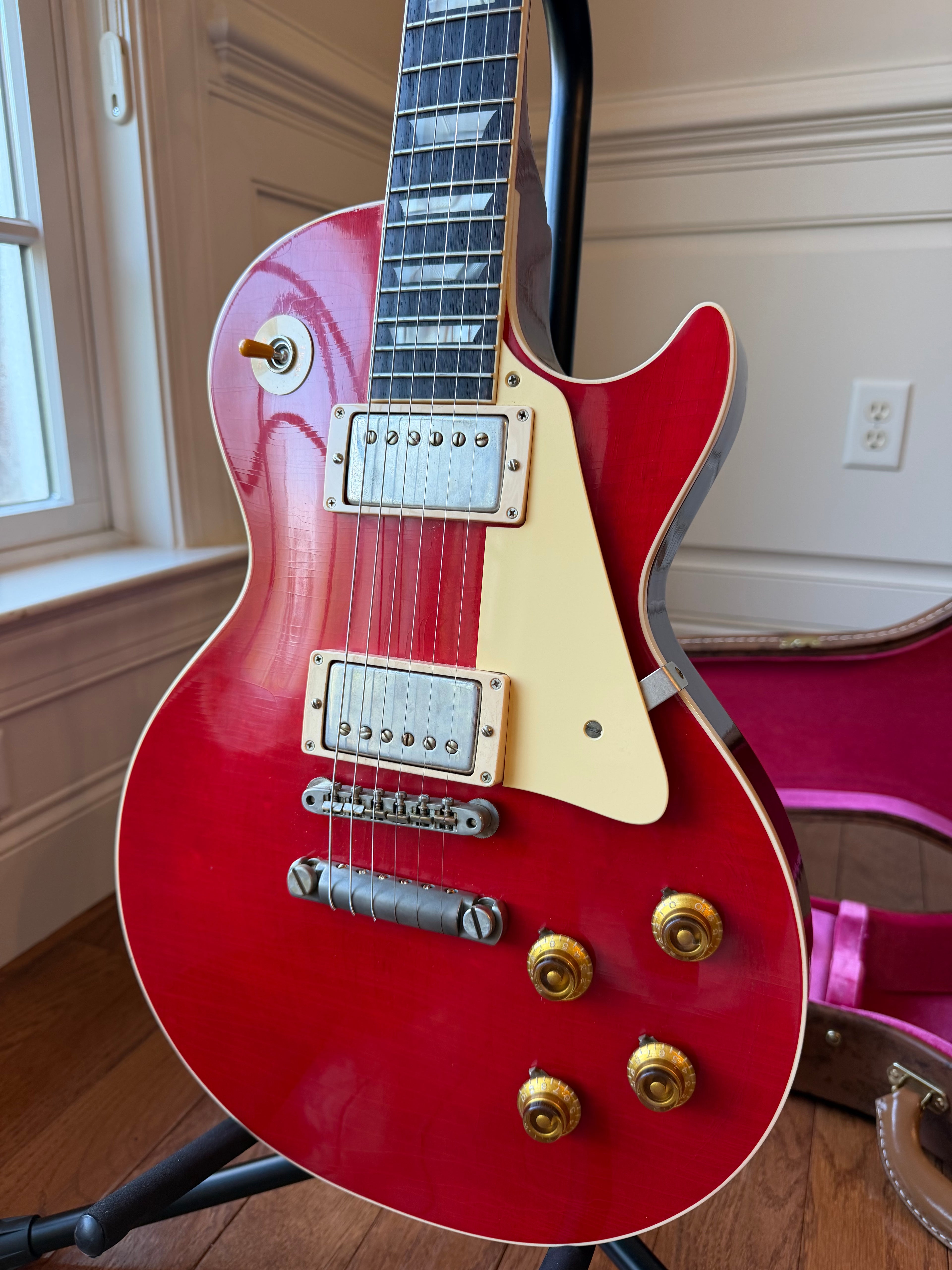 2026 Gibson Custom Shop Les Paul ‘58 Reissue R8 Chambered Murphy Lab Ultra Light Aged - Sweet Cherry Red