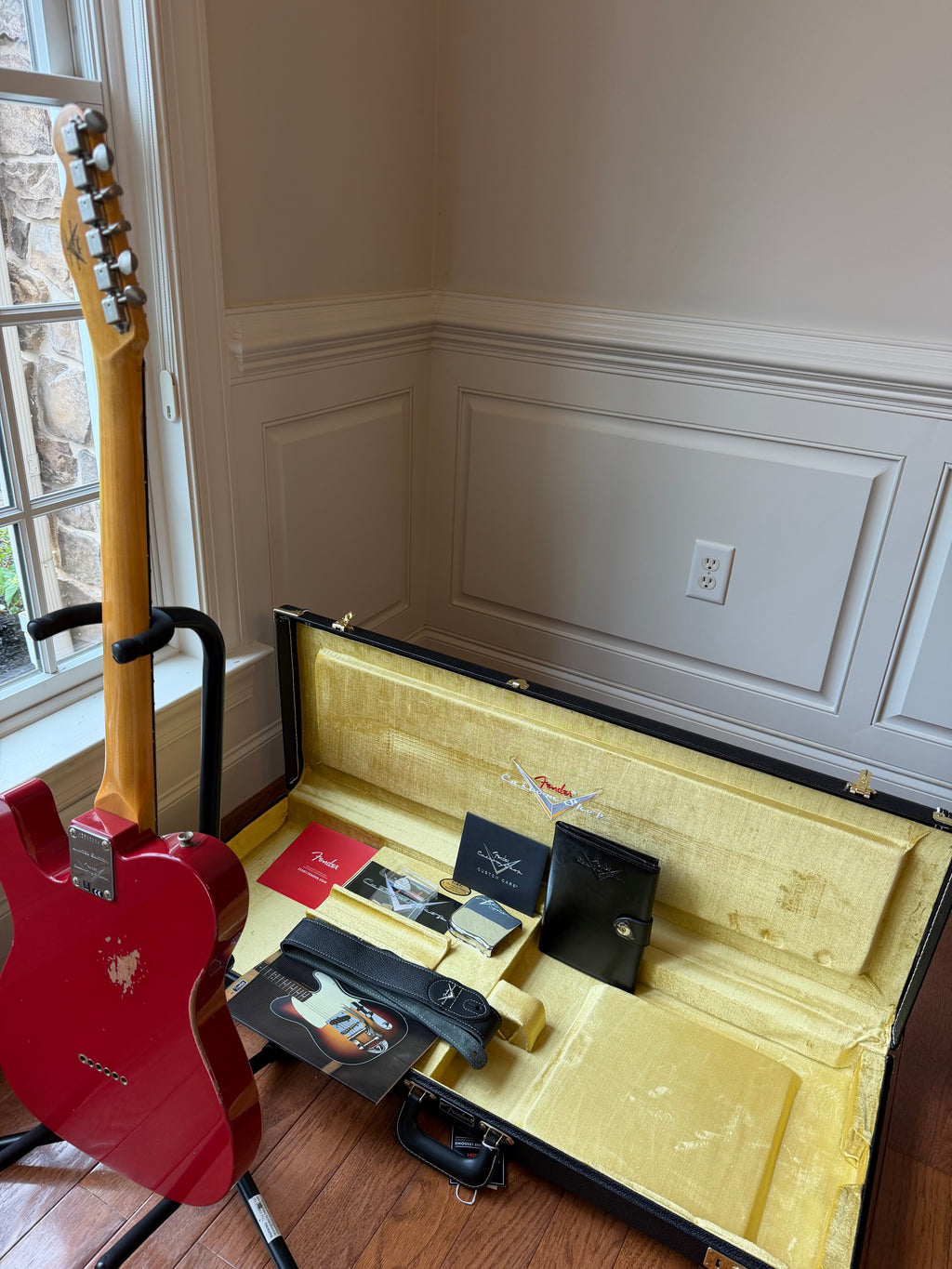 2025 Fender Custom Shop ‘63 Telecaster LR25 Relic - Dakota Red