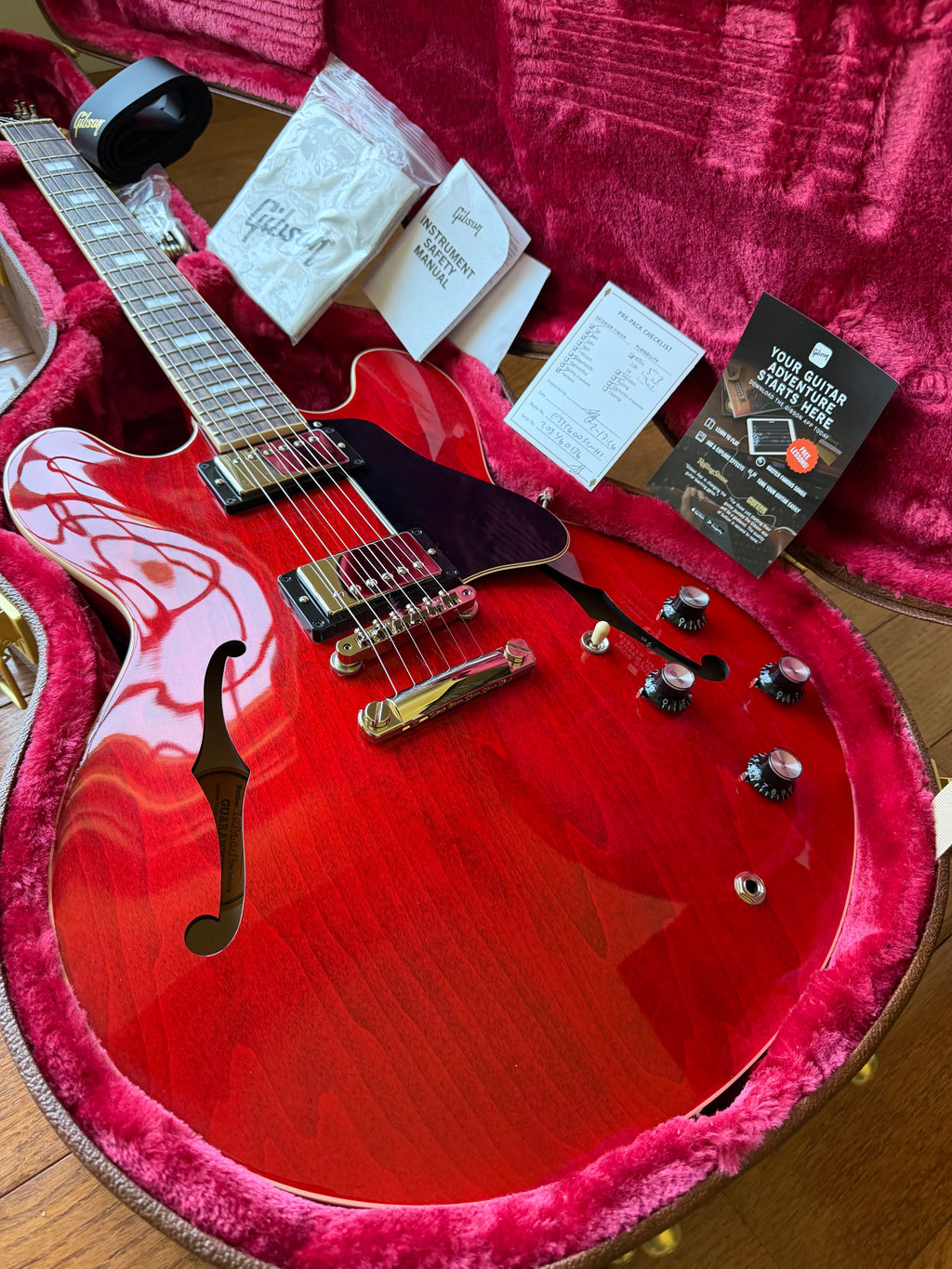 2026 Gibson ES-335 Gloss - Sixties Cherry Red