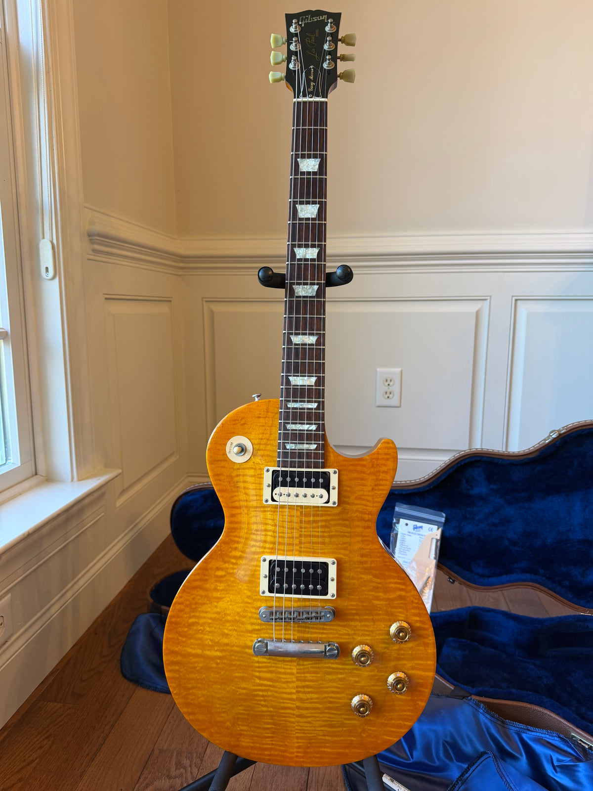 2001 Gibson Gary Moore Signature Les Paul Standard - Lemonburst