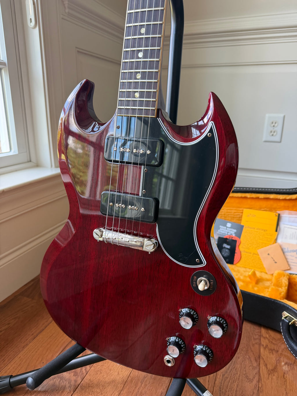 2025 Gibson Custom Shop ‘63 SG Special - Cherry Red