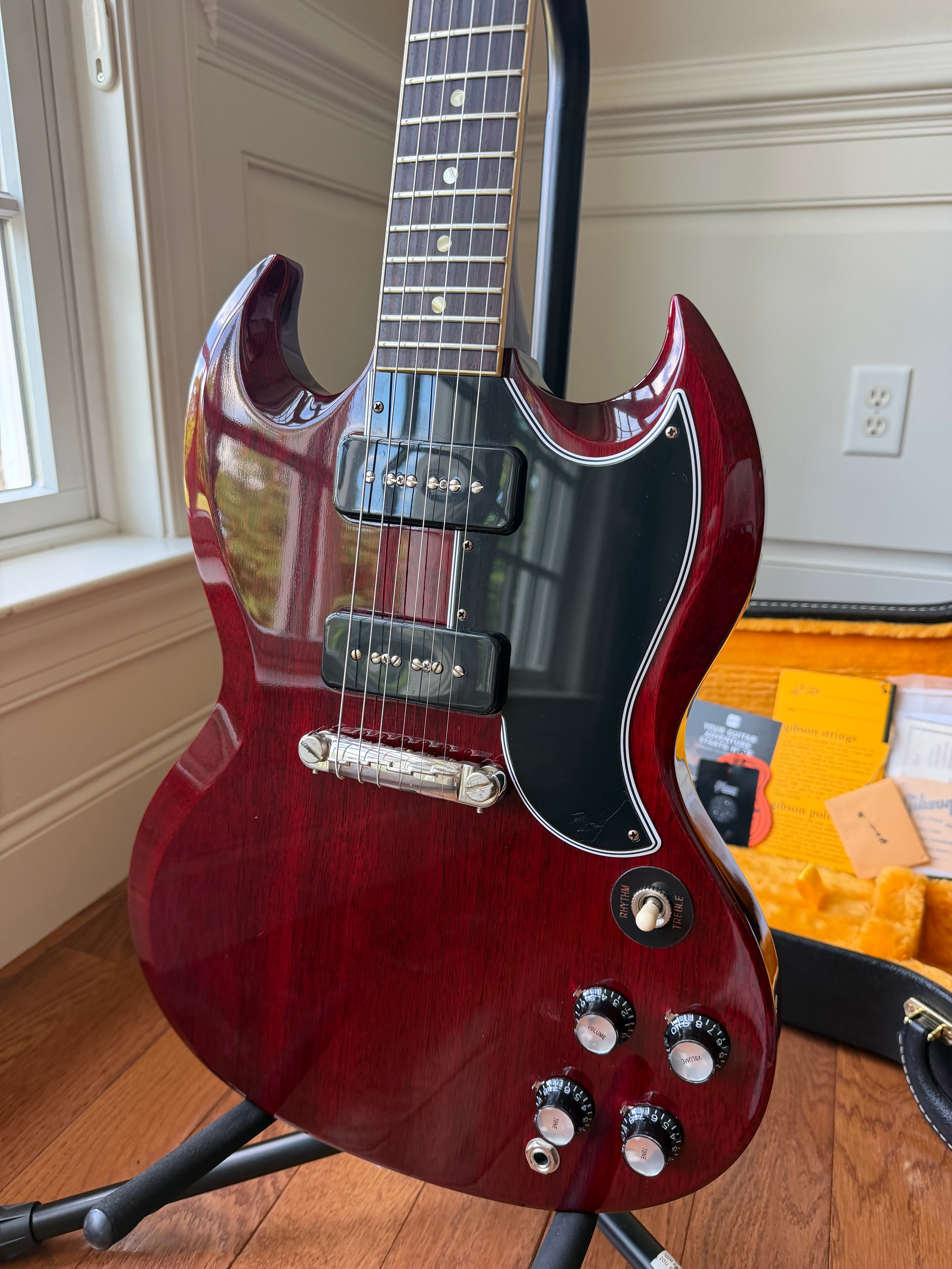 2025 Gibson Custom Shop ‘63 SG Special - Cherry Red