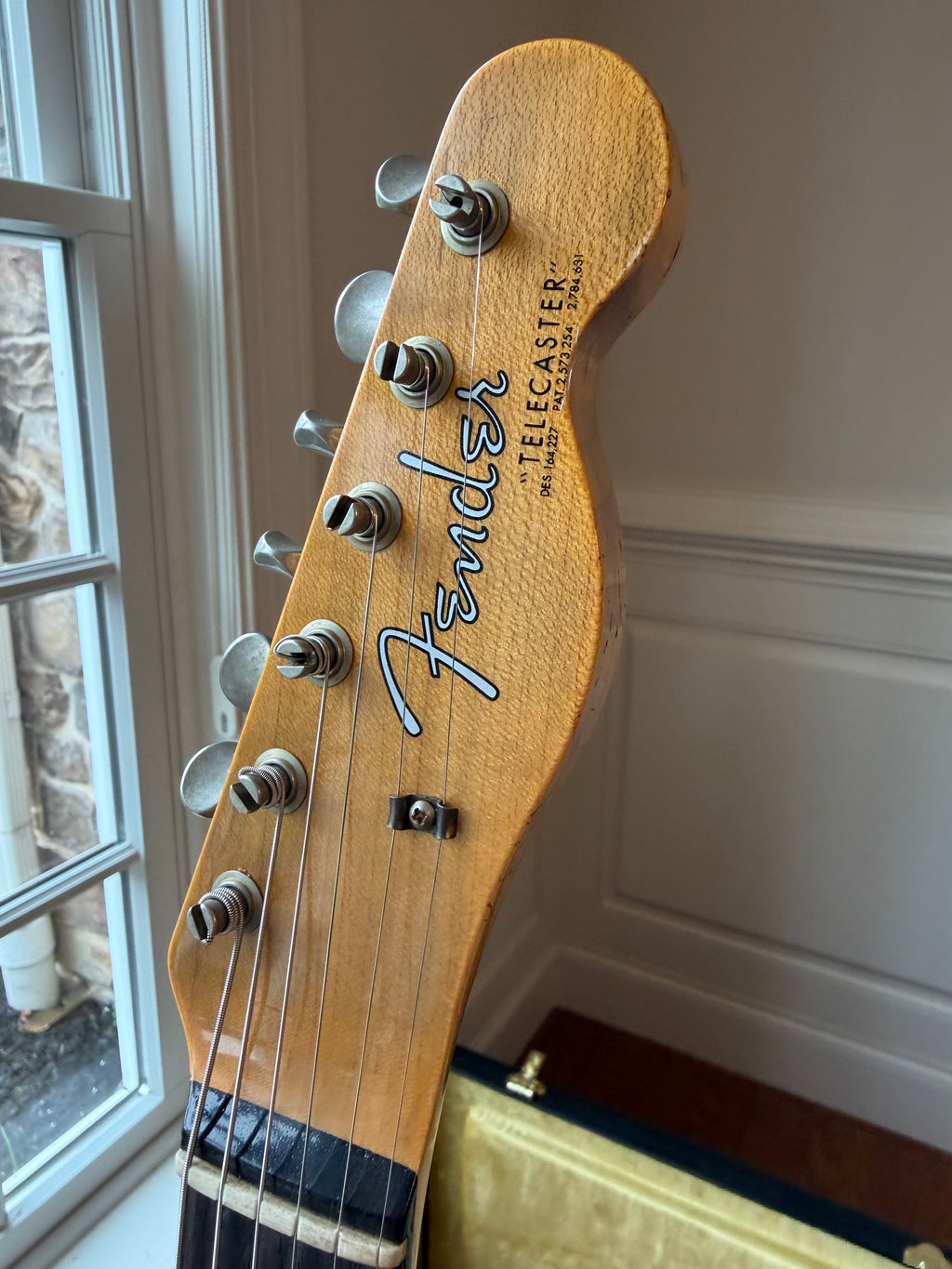 2025 Fender Custom Shop ‘63 Telecaster LR25 Relic - Dakota Red