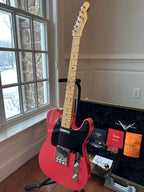 2025 Fender Custom Shop ‘54 Telecaster TCP Time Capsule - Faded Aged Fiesta Red