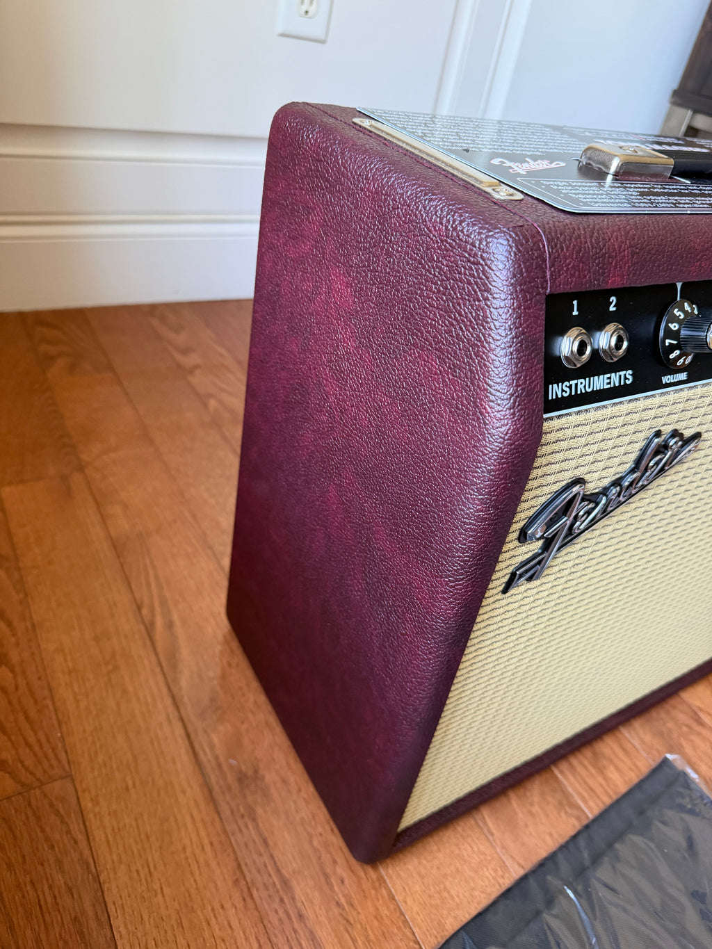 2025 Fender FSR Tone Master Princeton 12-Watt Guitar Amp Combo - Wine
