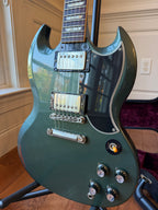 2020 Gibson Custom Shop SG Standard Stop Tail Factory Aged - Aged Pelham Blue