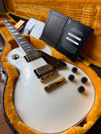 2026 Gibson Custom Shop Les Paul Custom Ebony Fretboard - Alpine White