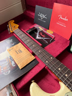 2026 Fender Custom Shop '62 Stratocaster HSS Heavy Relic - Vintage White - Image 19