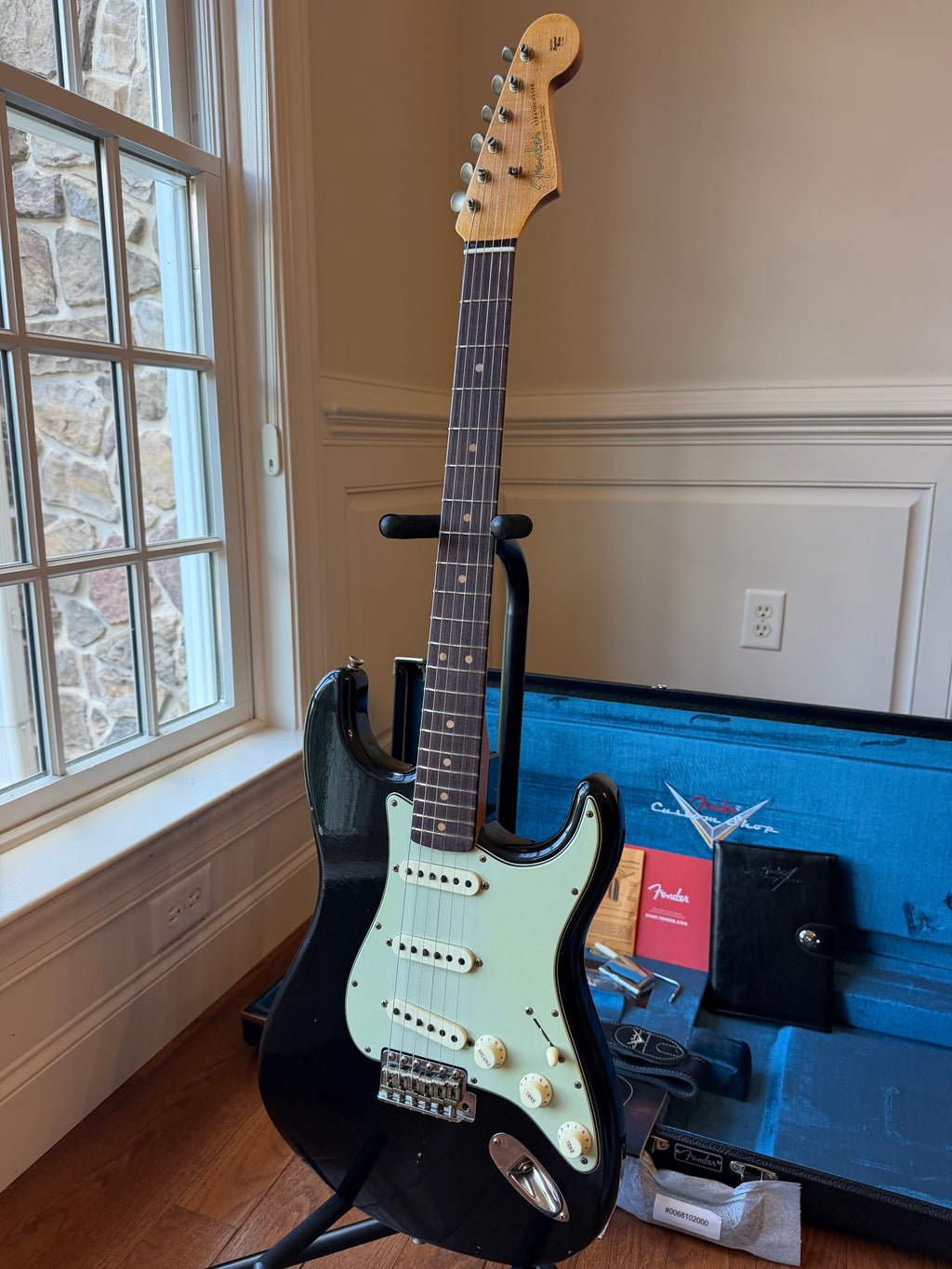 2026 Fender Custom Shop ‘64 Stratocaster L-Series Limited Journeyman - Black