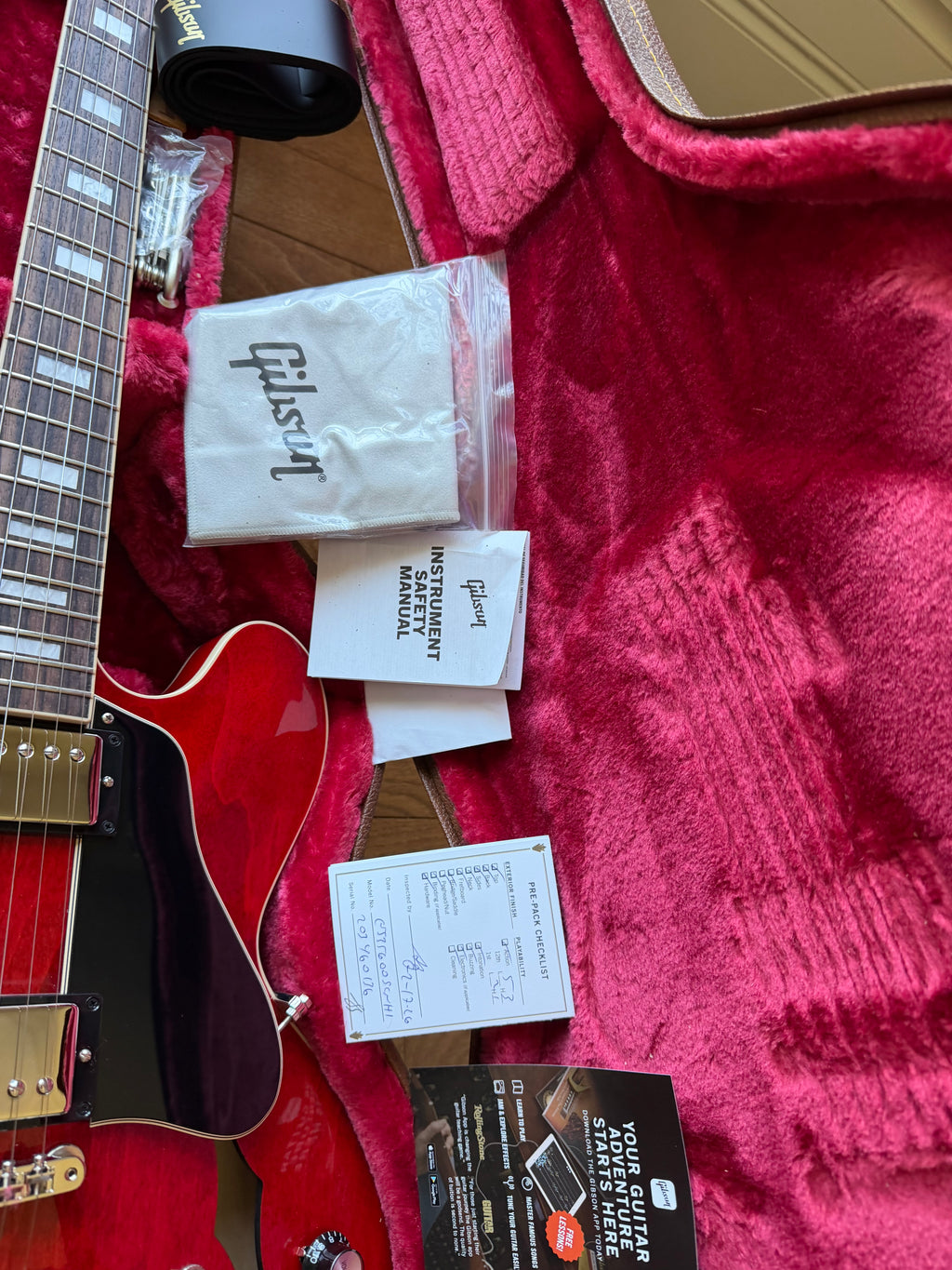 2026 Gibson ES-335 Gloss - Sixties Cherry Red