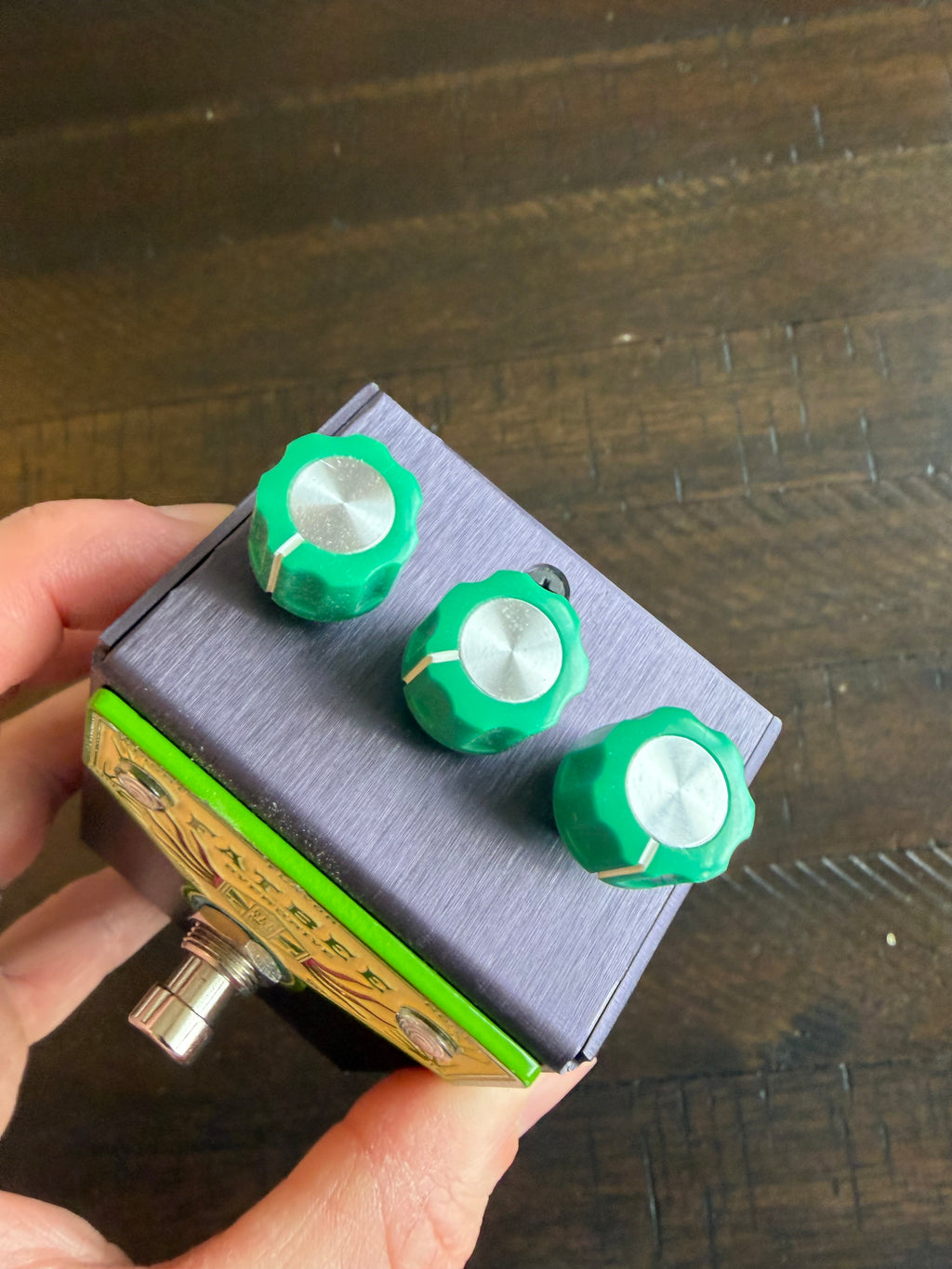 Beetronics Fatbee Overdrive Green Purple - Image 3