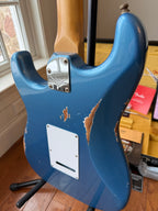 2025 Fender Custom Shop Stratocaster Pro W25 Relic - Aged Lake Placid Blue - Image 11