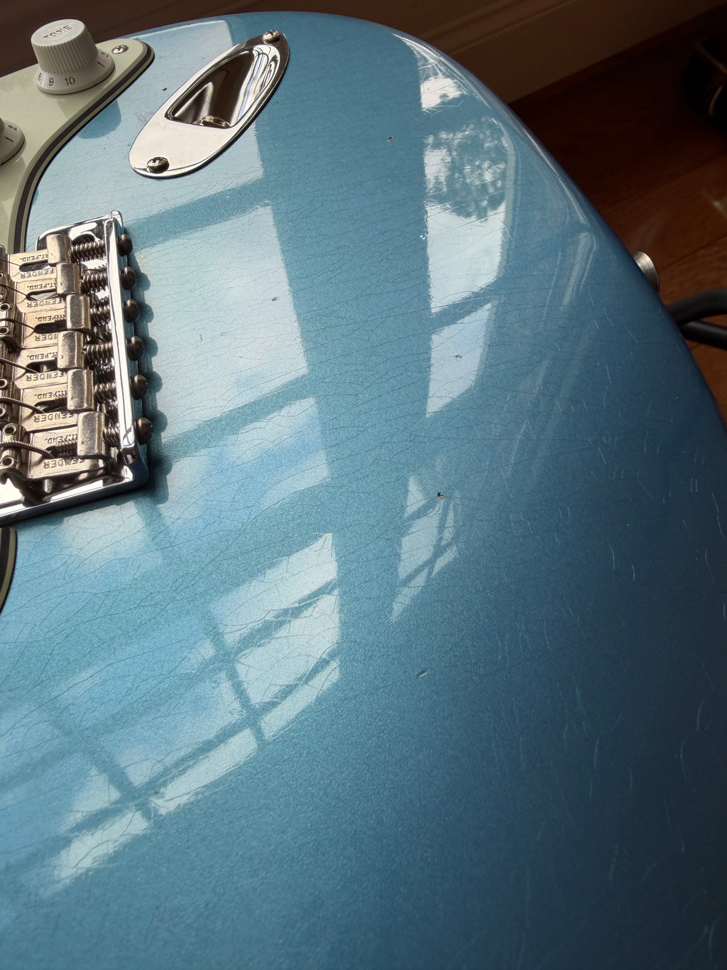 2025 Fender Custom Shop ‘65 Stratocaster Journeyman - Aged Lake Placid Blue