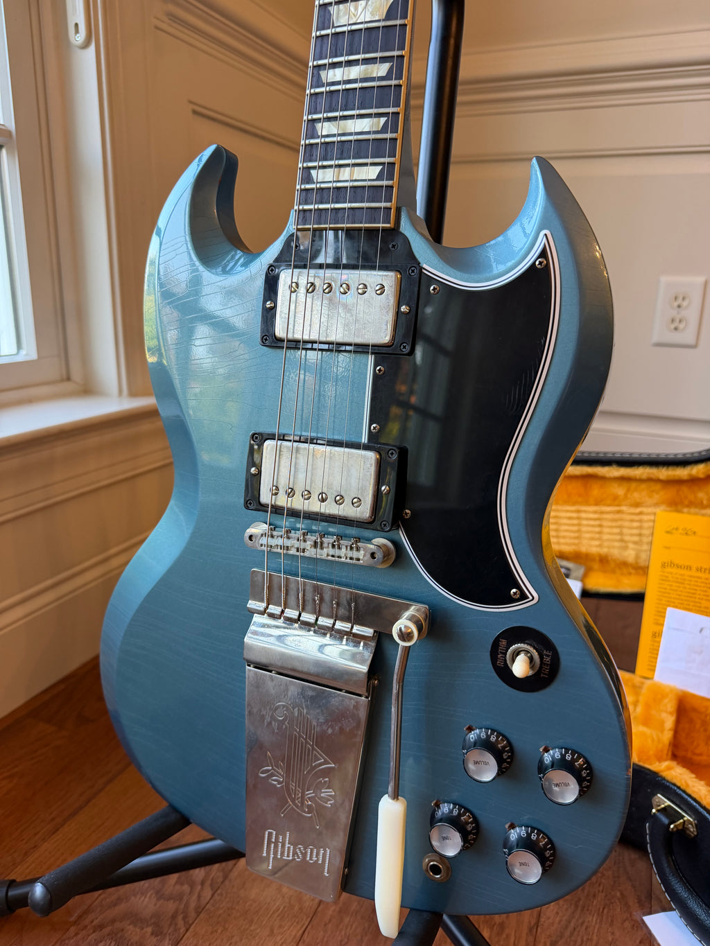 2025 Gibson Custom Shop SG ‘64 Reissue Murphy Lab Ultra Light Aged - Pelham Blue