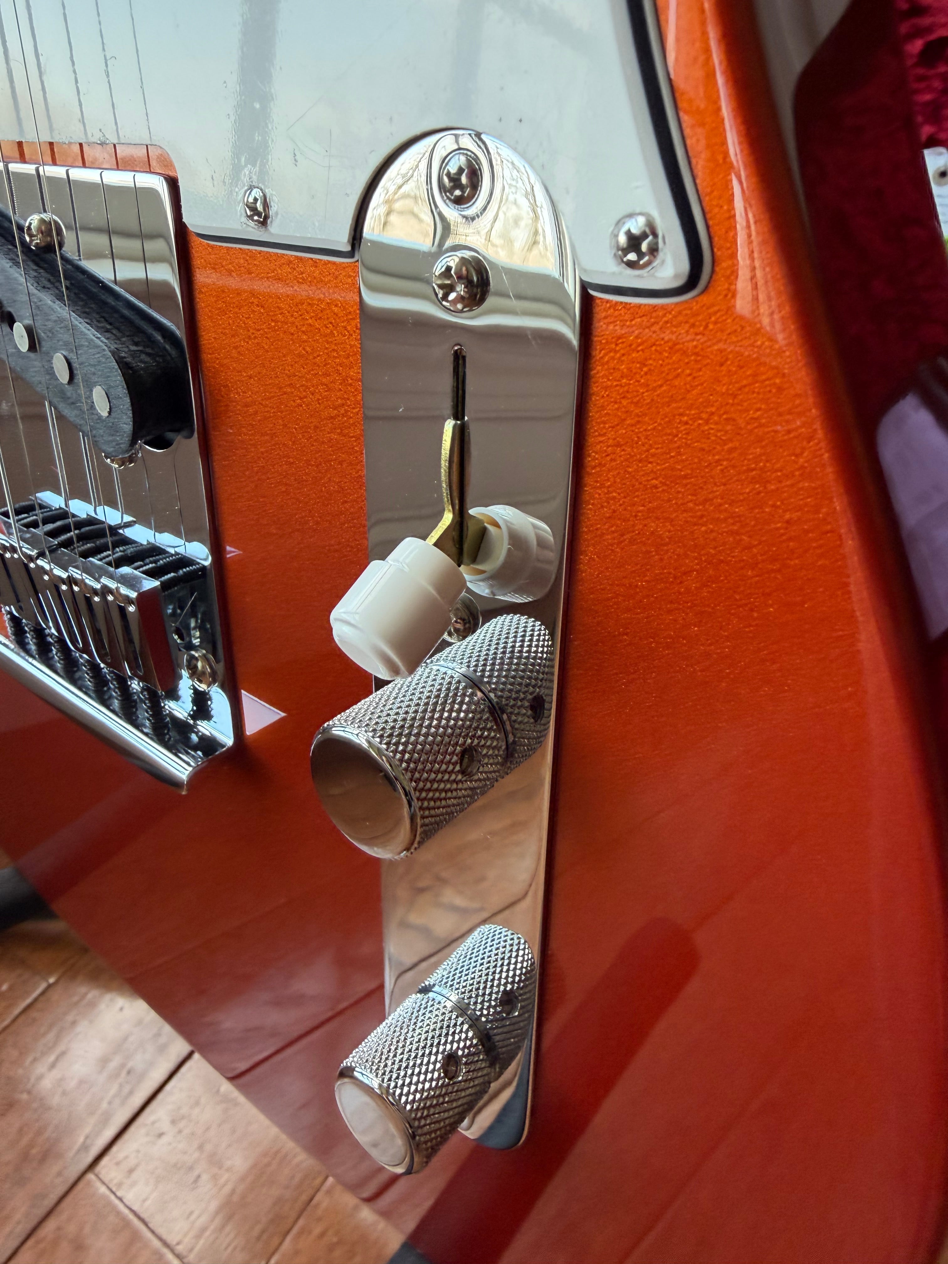 2025 Fender Custom Shop Telecaster W25 Custom Deluxe NOS Limited Edition - Fire Mist Orange - Image 6