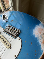 2025 Fender Custom Shop Stratocaster Pro SR25 Super Heavy Relic - Aged Lake Placid Blue