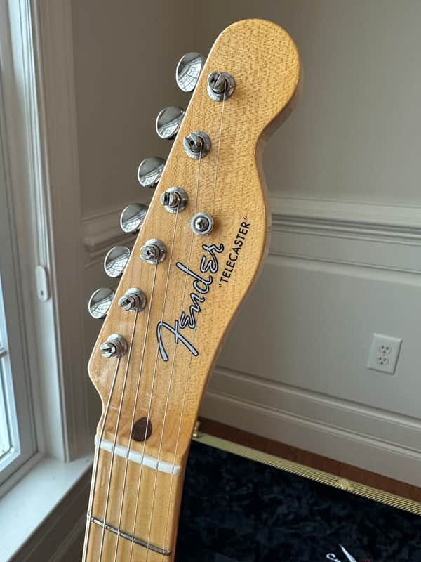 2025 Fender Custom Shop ‘54 Telecaster TCP Time Capsule - Faded Aged Fiesta Red