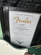2024 Fender Custom Shop '59 Telecaster Custom Relic - Aged Sherwood Green Metallic - Image 18