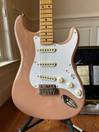 2025 Fender Custom Shop '57 Stratocaster TCP Time Capsule Maple- Dirty Shell Pink - Image 2