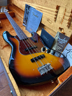 2011 Fender Custom Shop '60 Jazz Bass NOS - Vintage Sunburst - Image 21