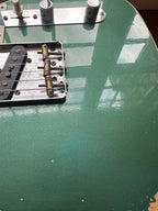 2024 Fender Custom Shop '59 Telecaster Custom Relic - Aged Sherwood Green Metallic - Image 12