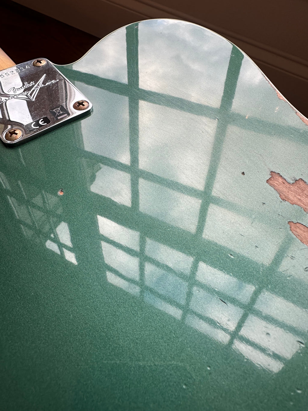 2024 Fender Custom Shop '59 Telecaster Custom Relic - Aged Sherwood Green Metallic - Image 15