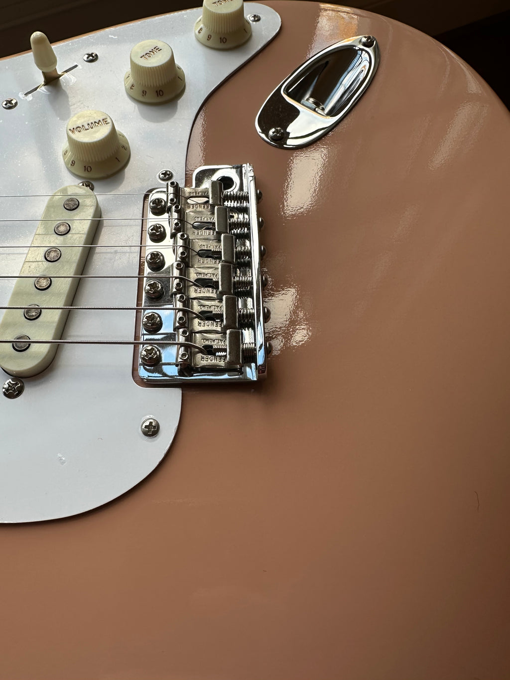 2025 Fender Custom Shop '57 Stratocaster TCP Time Capsule Maple- Dirty Shell Pink - Image 13