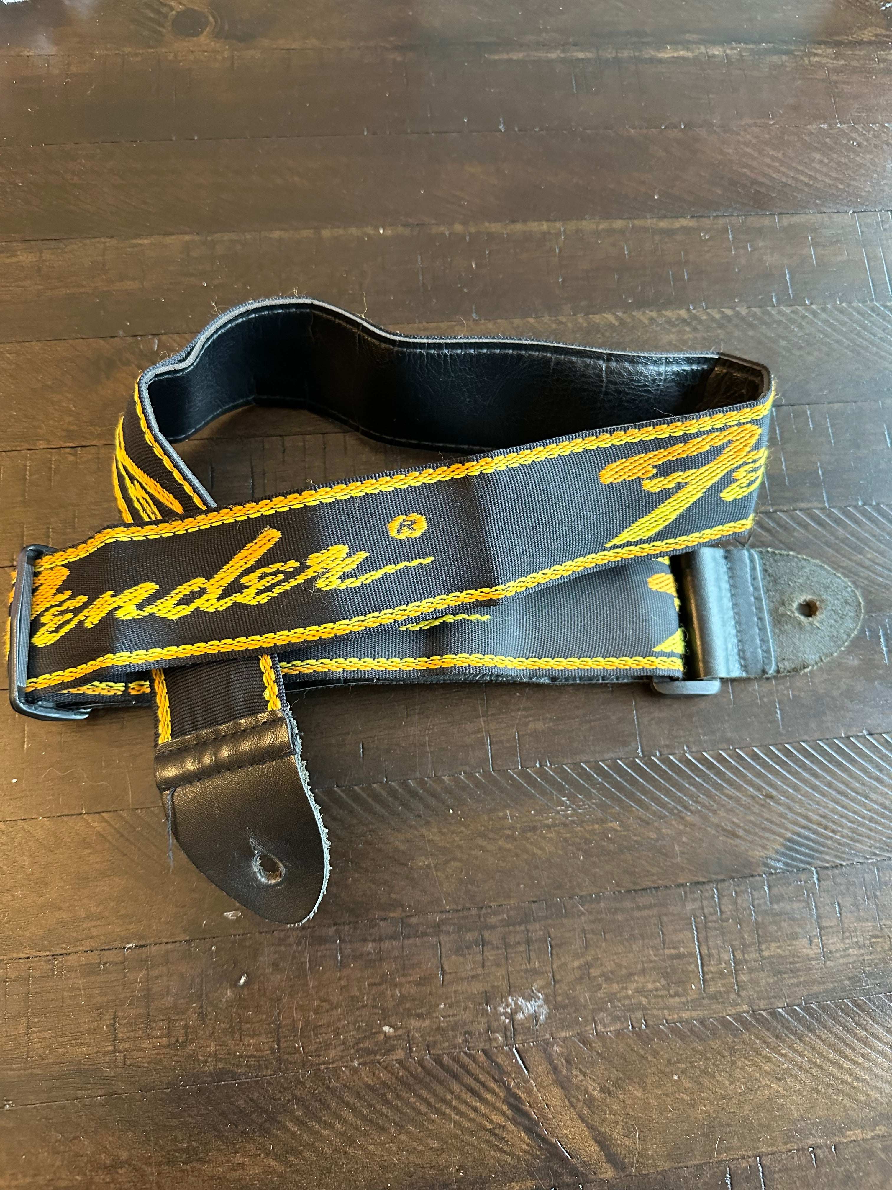 1990s Fender Electric Guitar Strap - Image 1